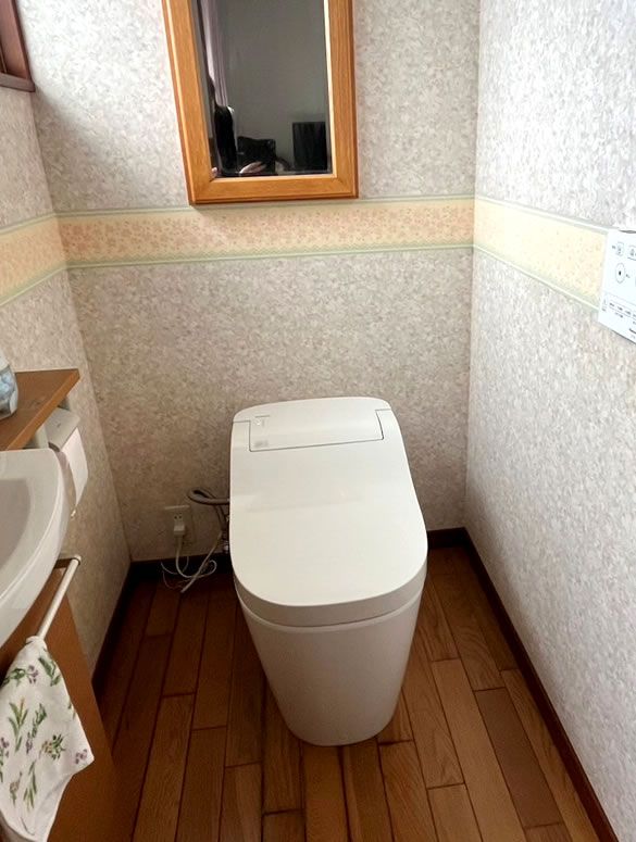 トイレリフォーム　河北町　Y様邸